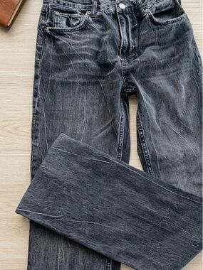Zara woman’s Washed Black Jeans